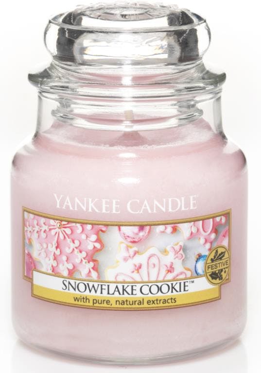 Flocons Sucrés bougie parfumée petite jarre YANKEE CANDLE