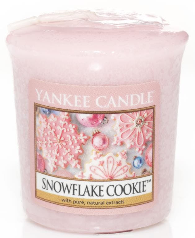 Flocons Sucrés bougie parfumée votive YANKEE CANDLE