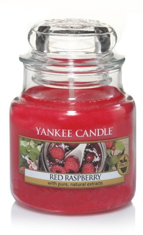 Framboise bougie parfumée petite jarre YANKEE CANDLE