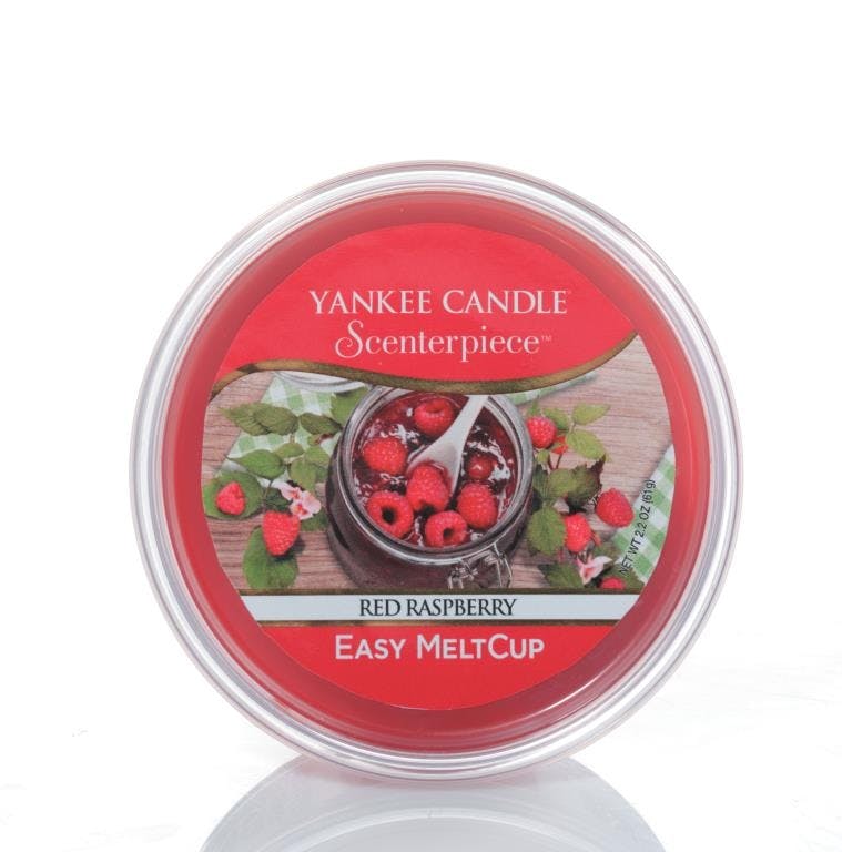 Framboise rouge cire parfumée Easy Melt Cup YANKEE CANDLE
