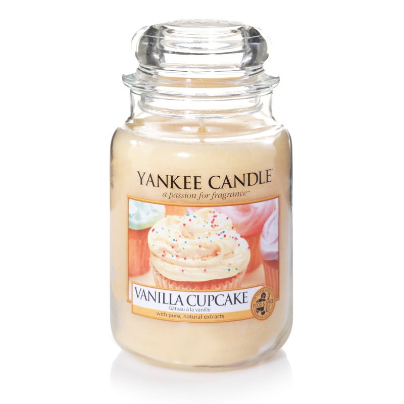 Gâteau A La Vanille bougie parfumée grande jarre YANKEE CANDLE