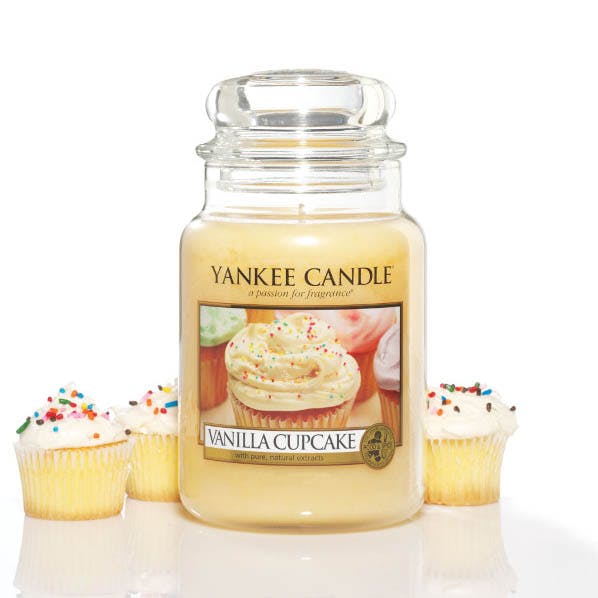 Gâteau A La Vanille bougie parfumée moyenne jarre YANKEE CANDLE