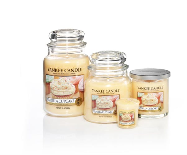 Yankee Candle bougie parfumée Gâteau à la vanille ; Format jarre