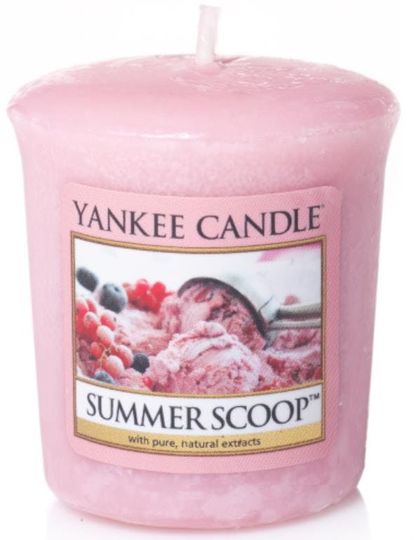 Glace d'été bougie parfumée votive YANKEE CANDLE