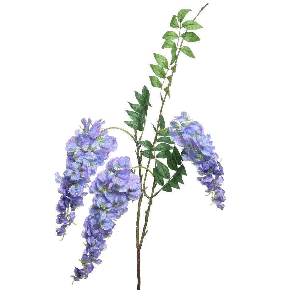 Glycine artificielle couleur lilas