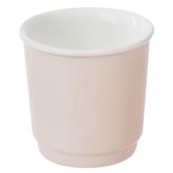 Gobelet en porcelaine rose