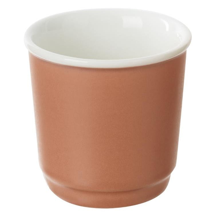 Gobelet en porcelaine terracotta