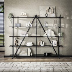 Grande étagère de salon moderne 220 cm RALF