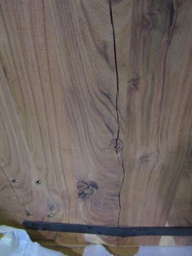 Grande table à manger bois massif 240 cm CAIRNS