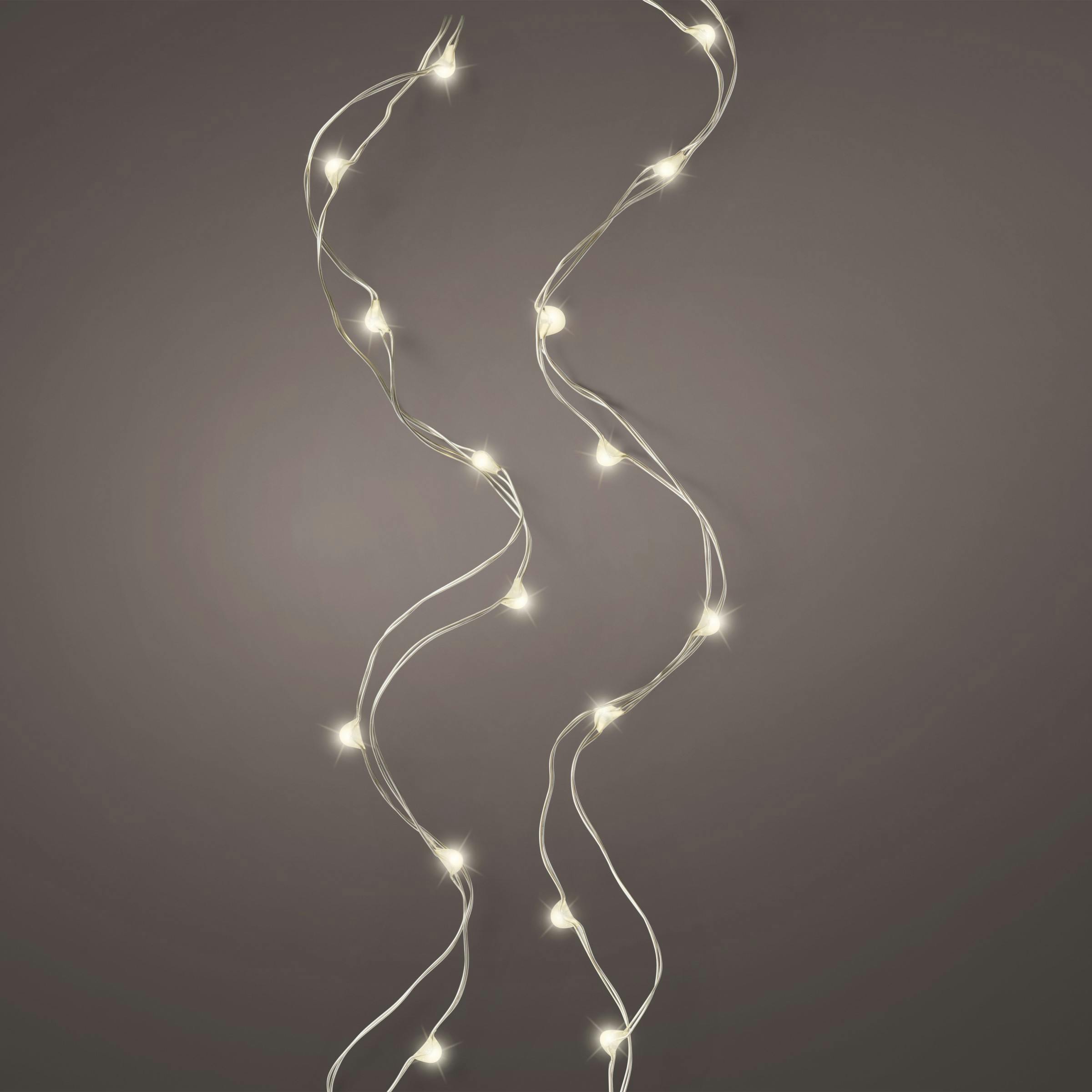 Guirlande à LED d'intérieur 40 lampes - 195 cm