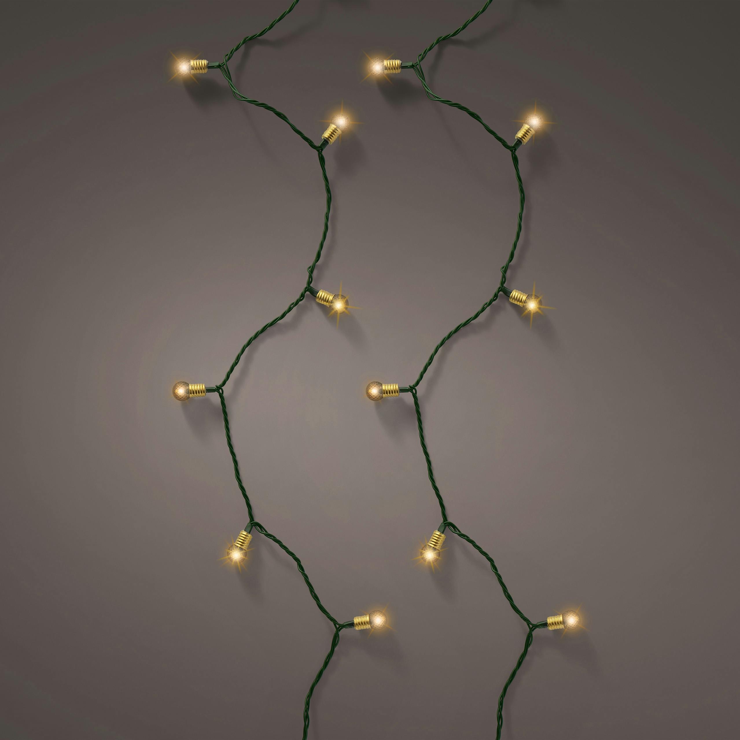 Guirlande LEDS blancs 5 mm clignotants
