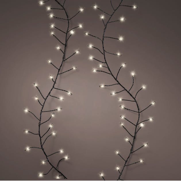 Guirlande Lumineuse 6 M Ampoules Blanches Clignotantes | Décorations De