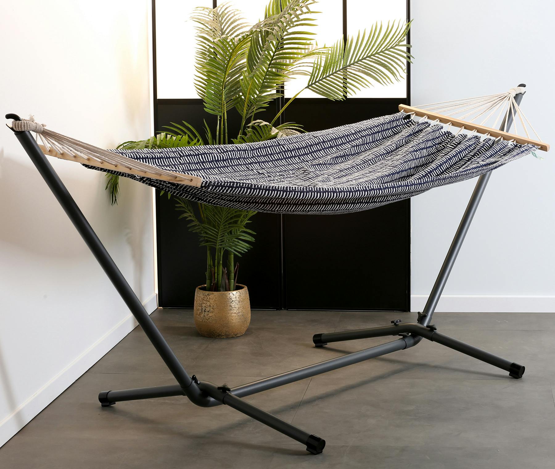 Hamac bleu foncé 200cm