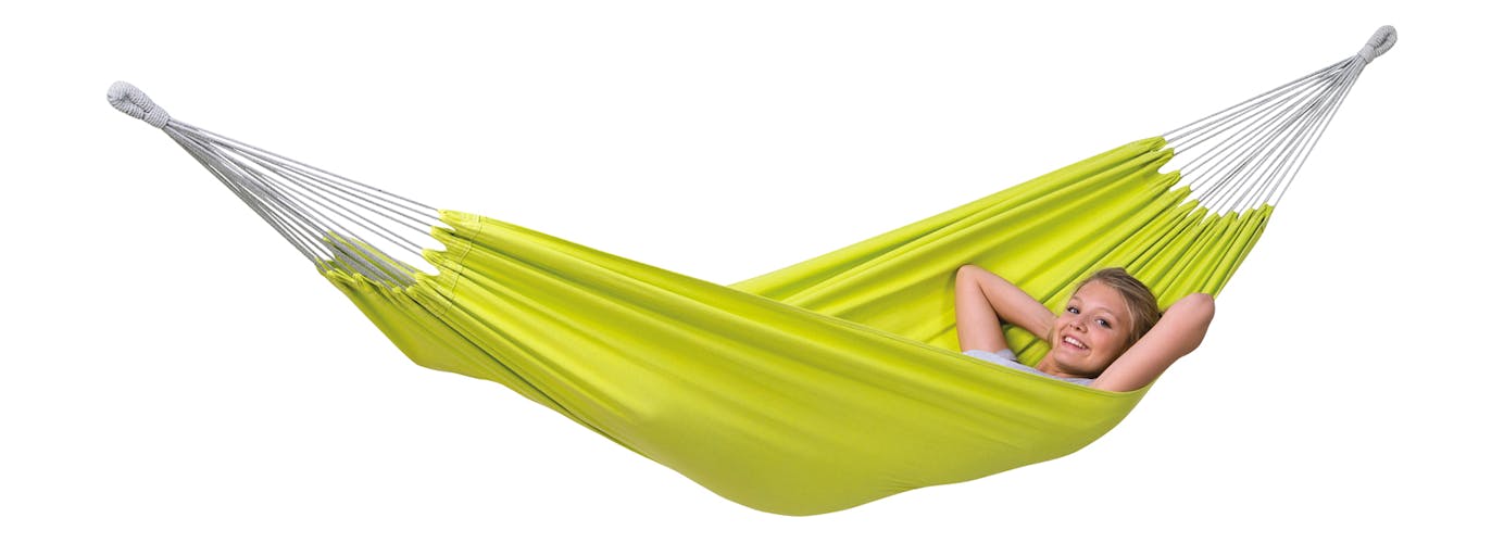 Hamac de jardin Florida Kiwi vert XL 210x120cm AMAZONAS