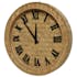 Horloge en bambou 45 cm