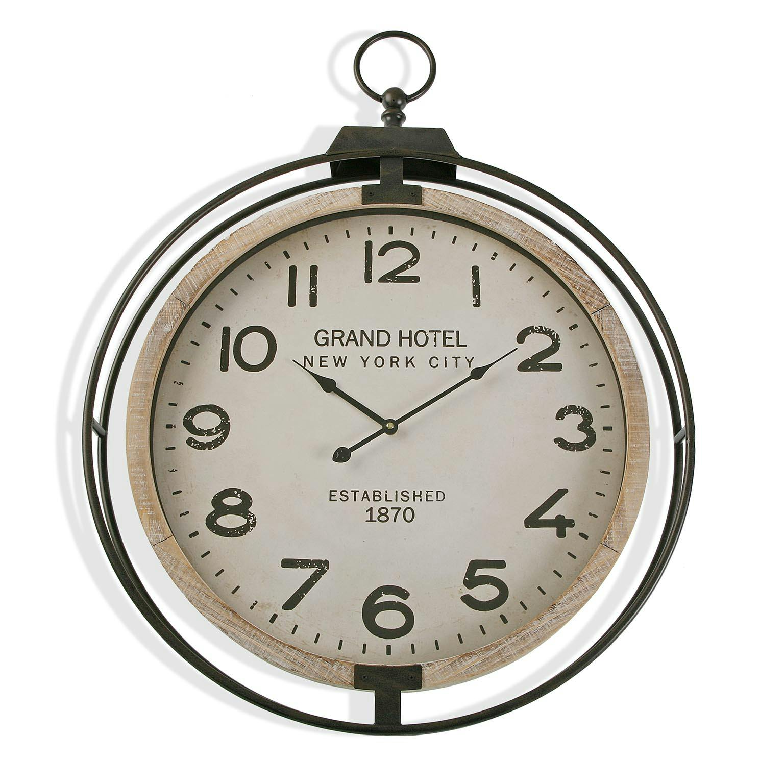 Horloge gousset 62x7x79