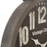 Horloge Gousset en métal aspect vieilli D52cm