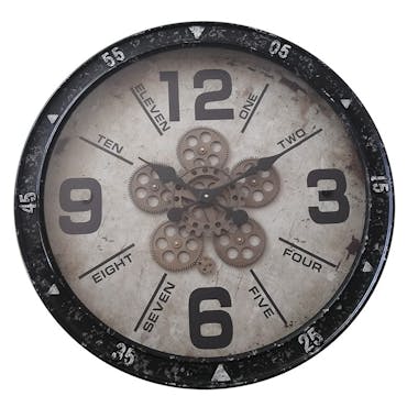 Horloge murale décorative motif chronomètre