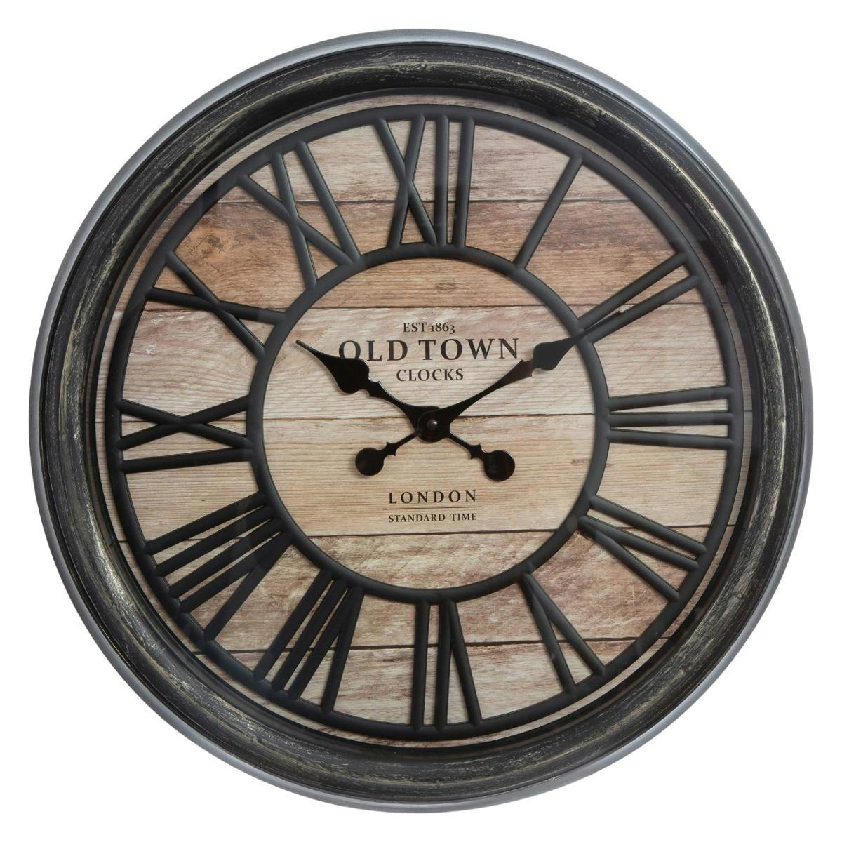 Horloge murale en relief D50 cm