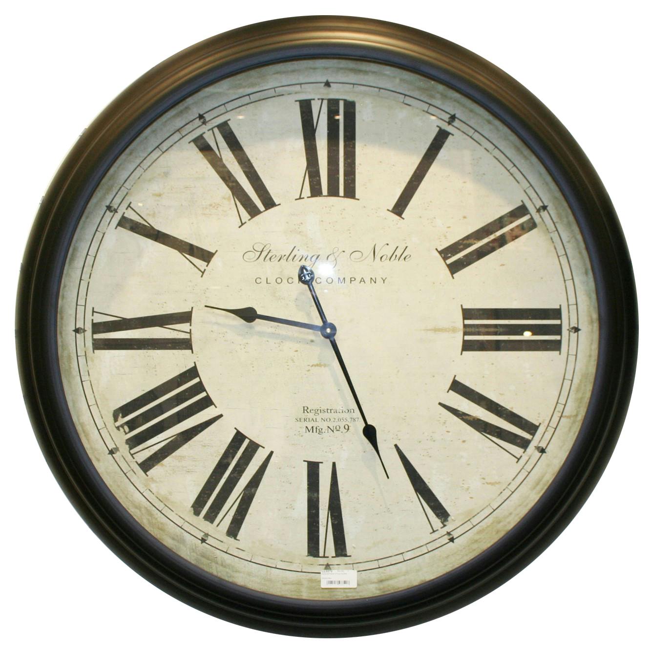 Horloge murale style antique D 93 cm