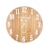 Horloge ronde bois naturel D80cm
