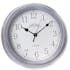 Horloge ronde grise "King's Cross London" D23,4cm