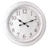 Horloge ronde rétro blanche D60cm