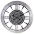 Horloge vintage engrenages cerclés