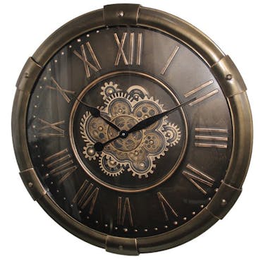  Horloge vintage finition bronze