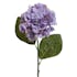 Hortensia artificiel sur tige, couleur lilas