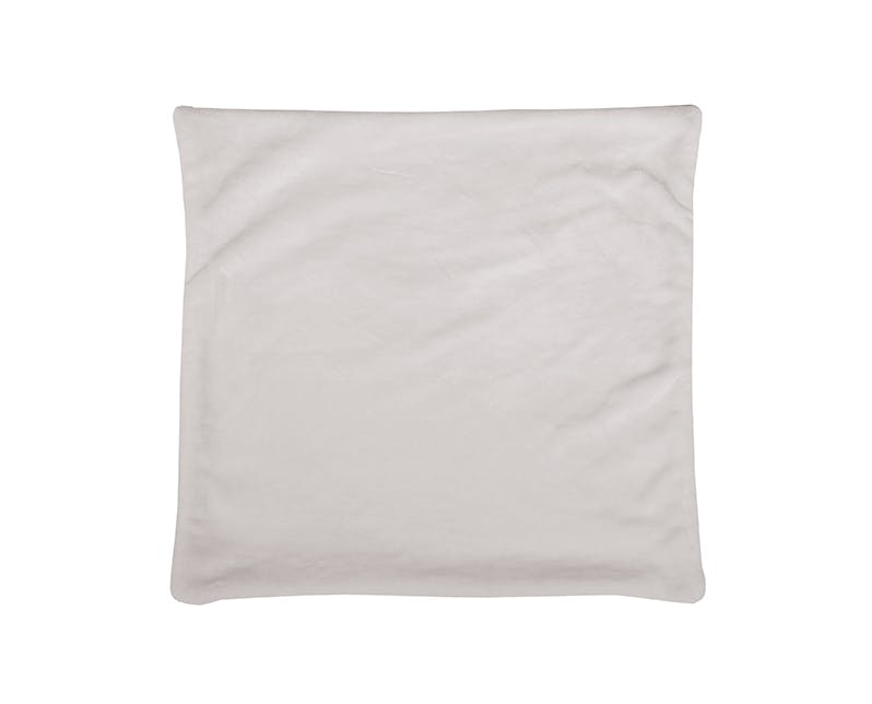 Housse de coussin couleur lin touché doux 40x40cm DOUDOU