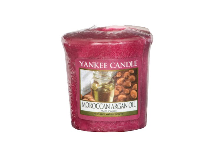Huile d'Argan bougie parfumée votive YANKEE CANDLE