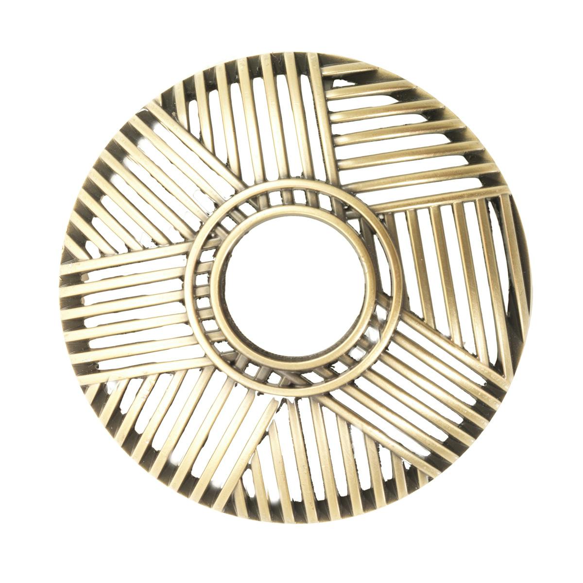 Illuma-Lid CROSSHATCH BRASS Couvercle pour jarre YANKEE CANDLE