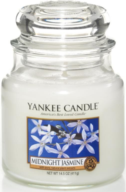 Jasmin De Minuit bougie parfumée moyenne jarre YANKEE CANDLE