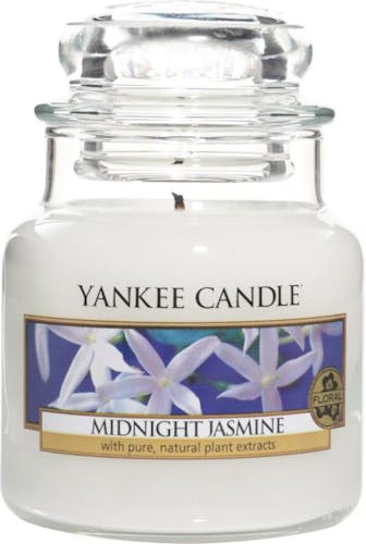 Jasmin De Minuit bougie parfumée petite jarre YANKEE CANDLE