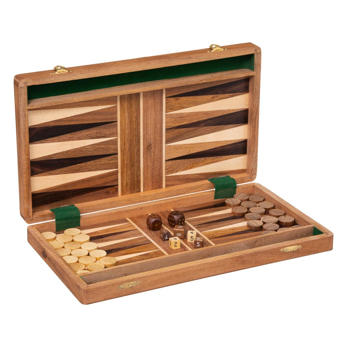 Jeu de backgammon en bois