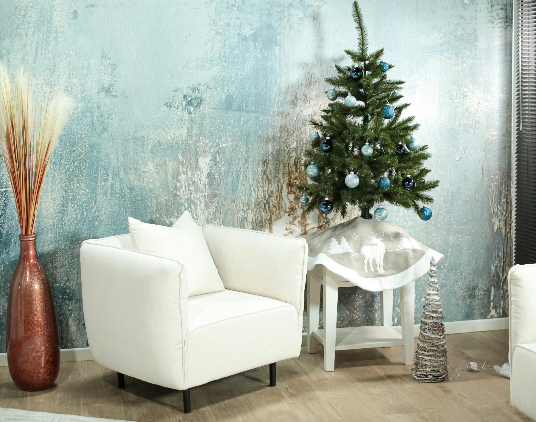 Jupe De Sapin De Noël Pier 1 Imports – 50 Pouces – Thème Plage Père Noël étoile De Mer