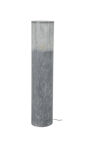 Lampadaire contemporain ajouré effet béton 120 cm MELBOURNE