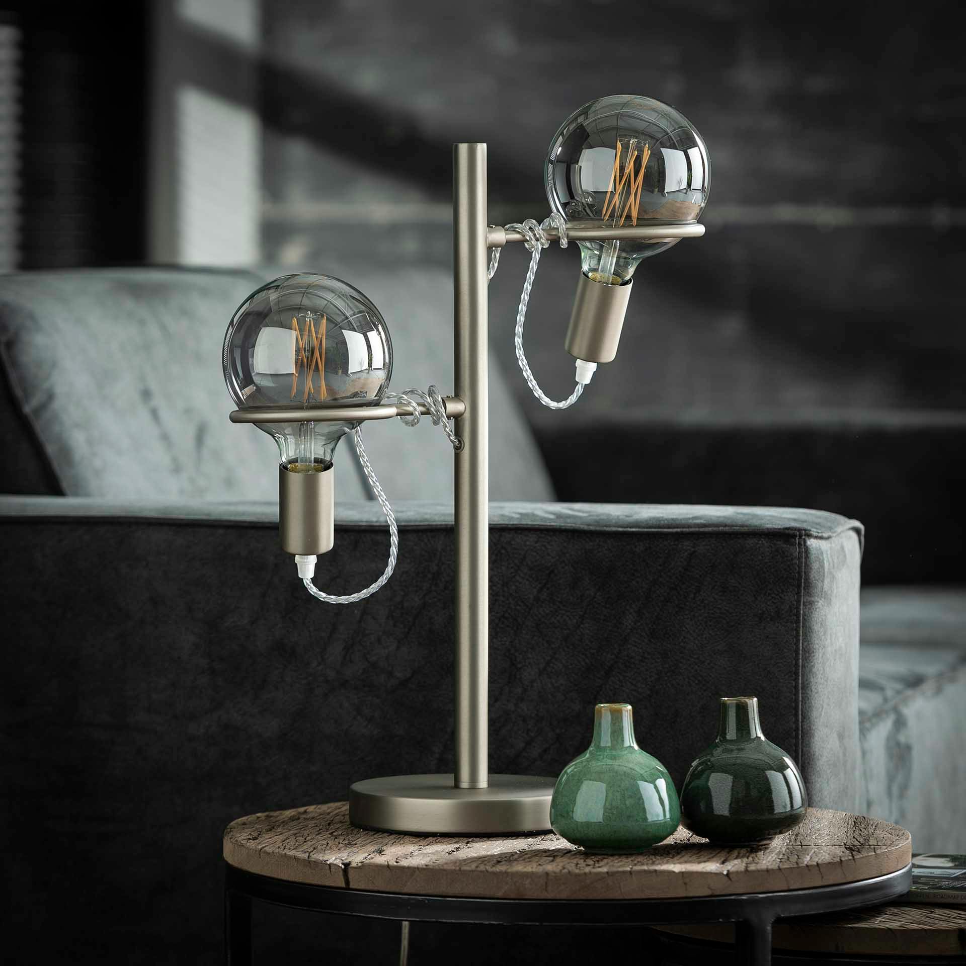 Lampe à poser contemporaine style baladeuse 2 lampes RALF