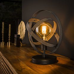 Lampe de table en demi-lune 35 cm RALF, Lampes à poser