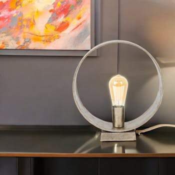 Lampe cercle vintage TRIBECA
