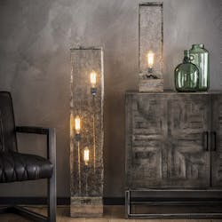Lampe colonne industrielle effet maille GM TRIBECA