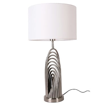  Lampe de salon moderne avec pied en arc