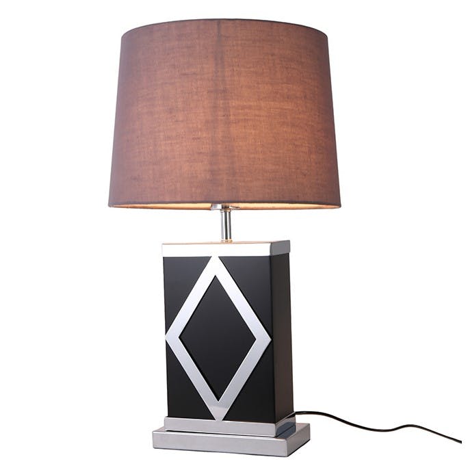 Lampe de salon moderne grise