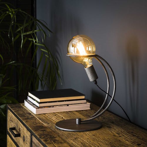 Lampe industrielle baladeuse pied arqué TRIBECA