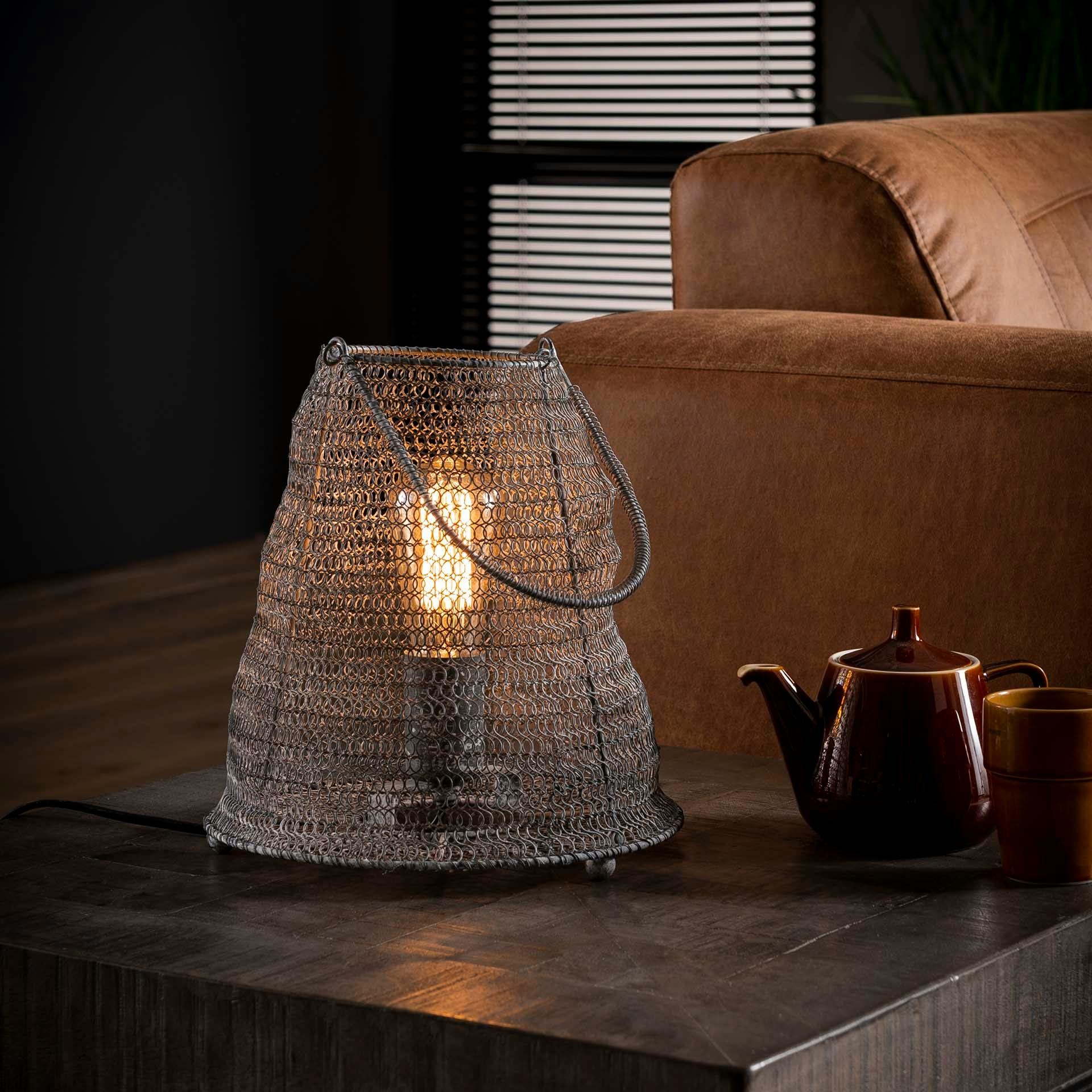 Lampe industrielle maille RALF