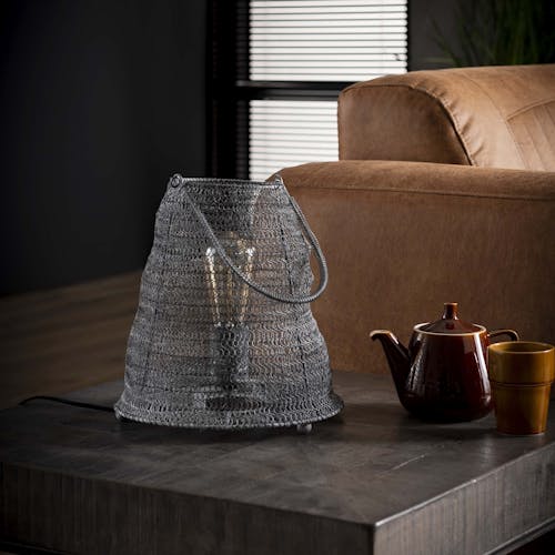 Lampe industrielle maille RALF