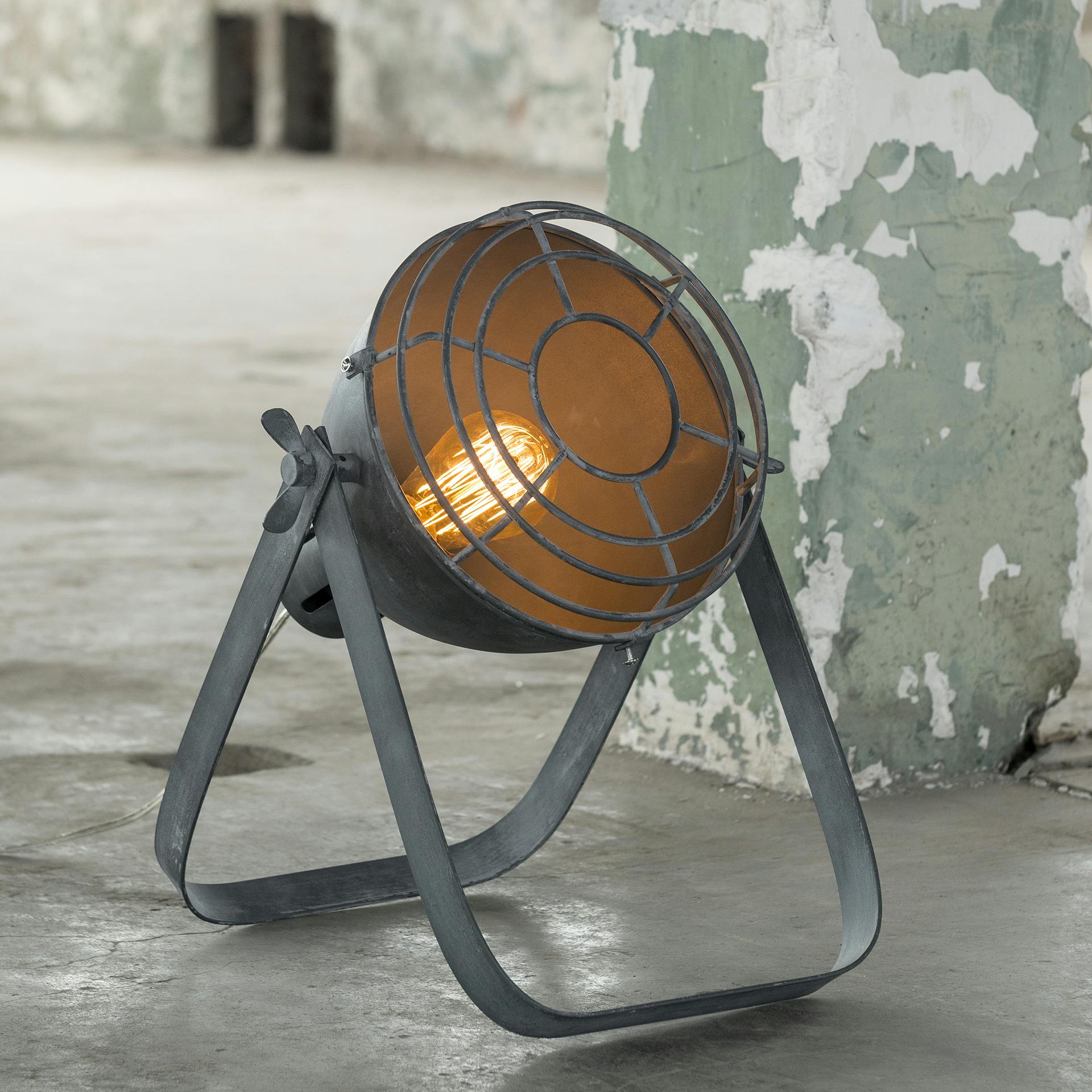 Lampe projecteur effet béton orientable RALF