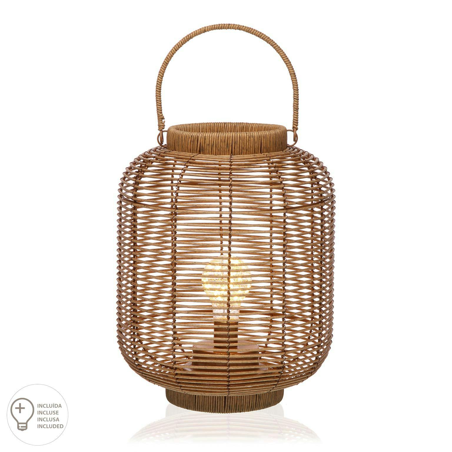 Lanterne avec led couleur naturelle