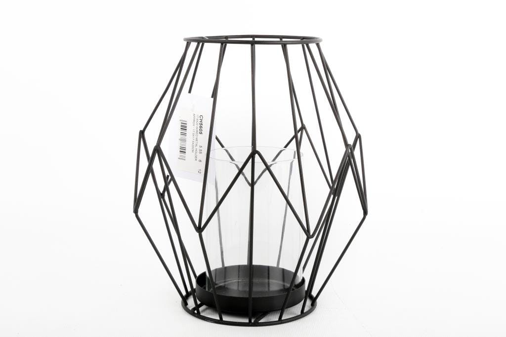 Lanterne fil metal 17x20cm